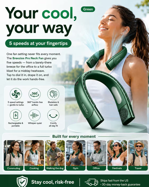 Breezios Pro Neck Fan